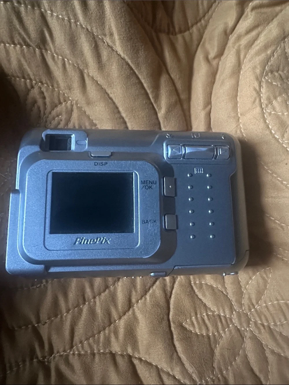 FUJIFILM FinePix A210 Digital Camera 3.2MP Silver Digicam with 256 MB XD Card